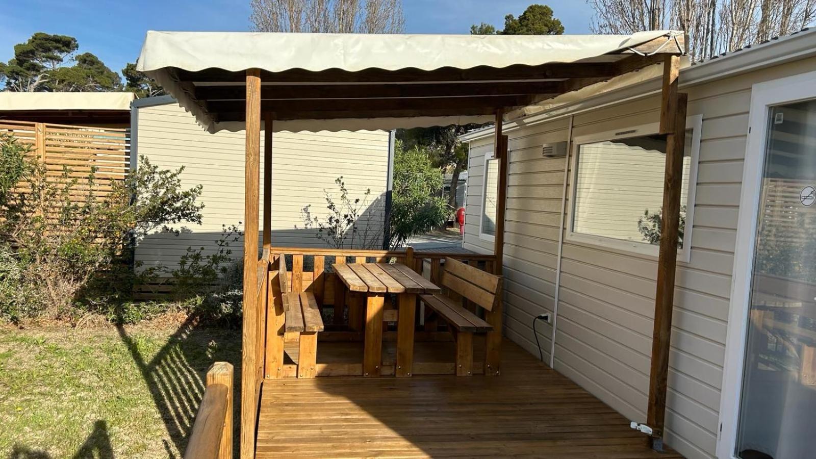 Mobil-Home - Narbonne-Plage - Clim, Tv 외부 사진
